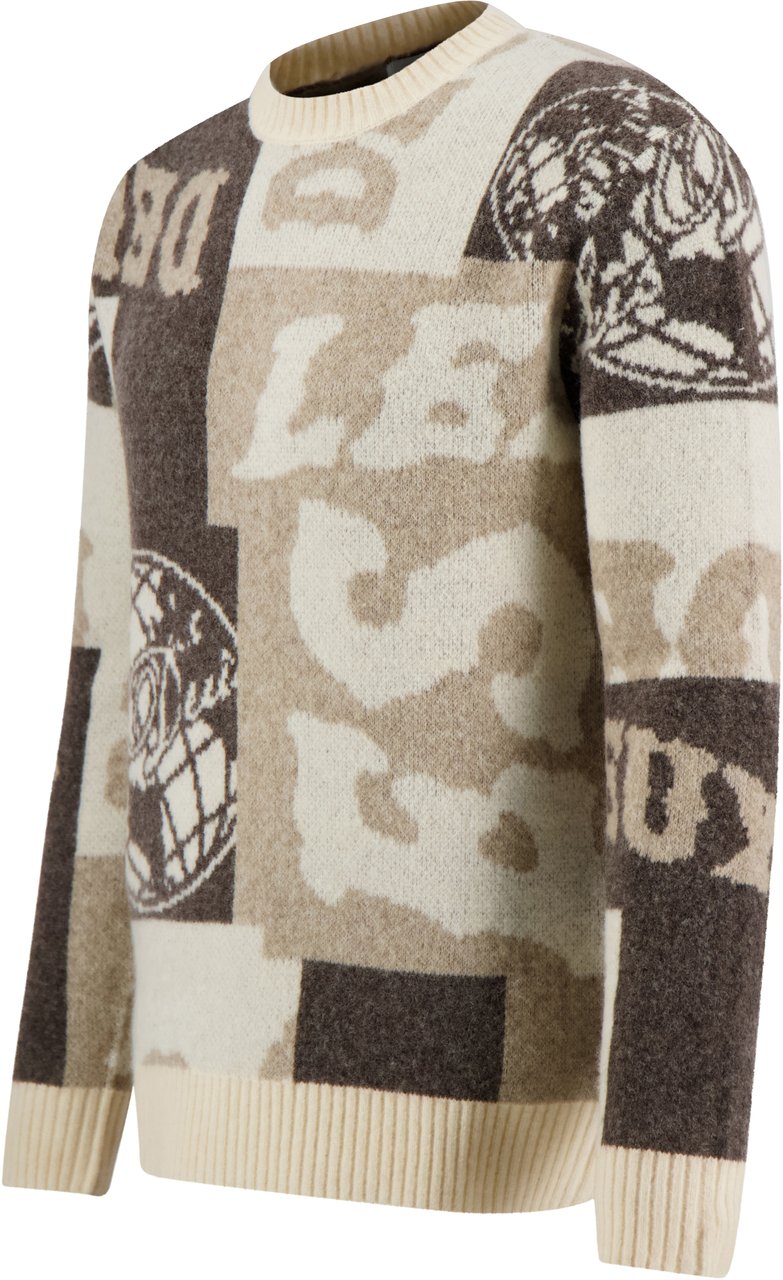 Les Deux Trui Multicolor Divers