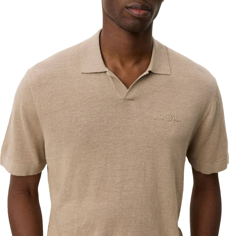 Les Deux T-Shirts And Polos Dark Sand Beige
