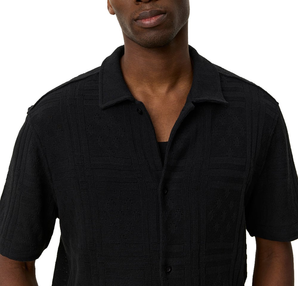 Les Deux Shirts Black Zwart