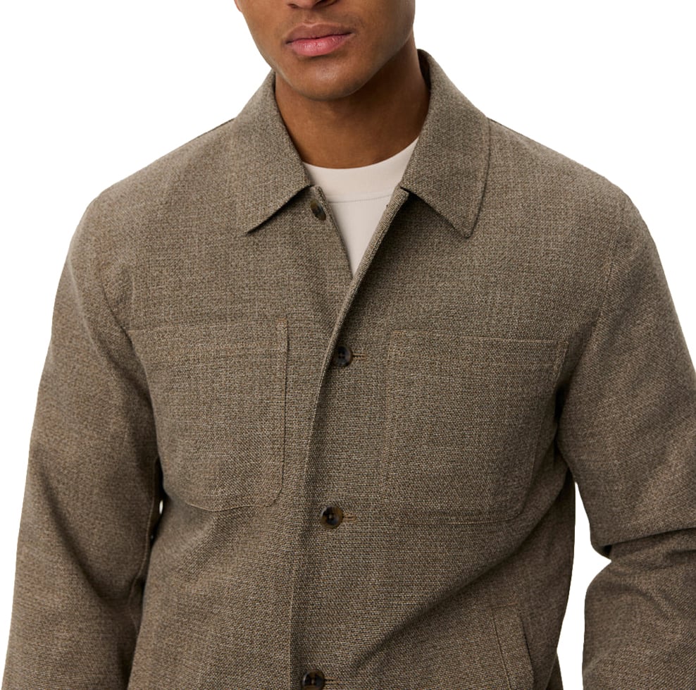 Les Deux Jackets Teak Brown Taupe