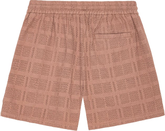 Les Deux Shorts Cognac Red Rood