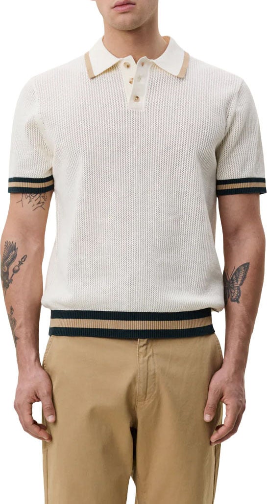 Les Deux T-Shirts And Polos Eggnog White Wit