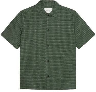 Les Deux Shirts Pine Green Donkergroen
