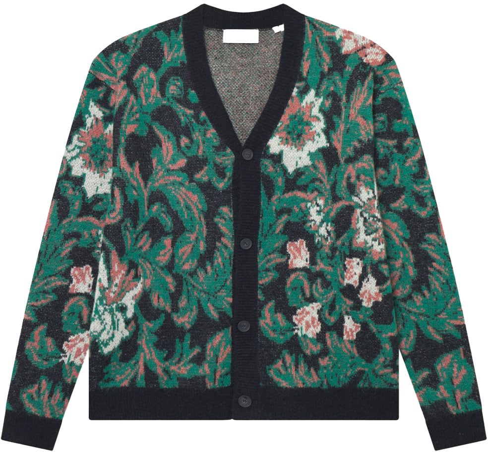 Les Deux alex jacquard cardigan knit Divers