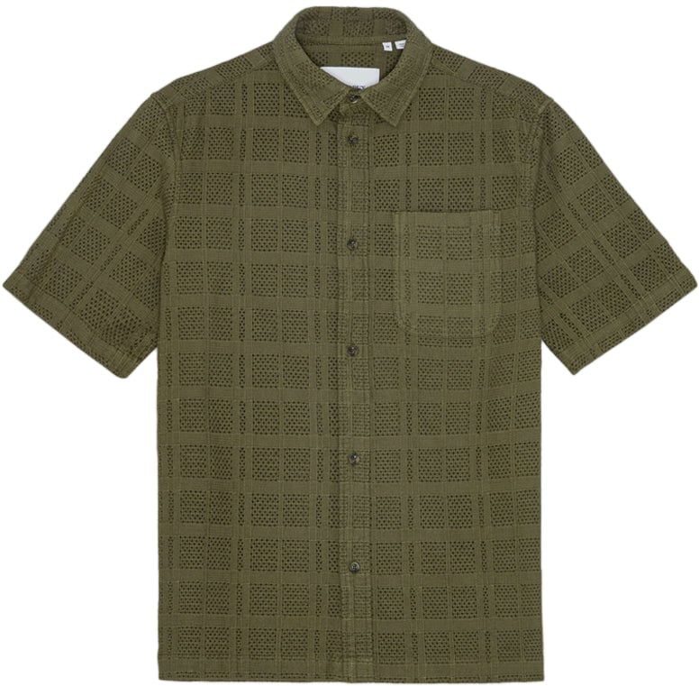 Les Deux Camicia Charlie Olive Night Divers