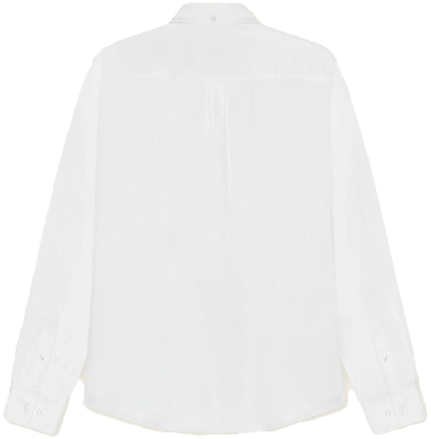 Les Deux chemise oxford blanche Beige