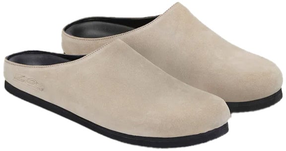 Les Deux Ciabatta Wilmott Suede Light Sand Divers