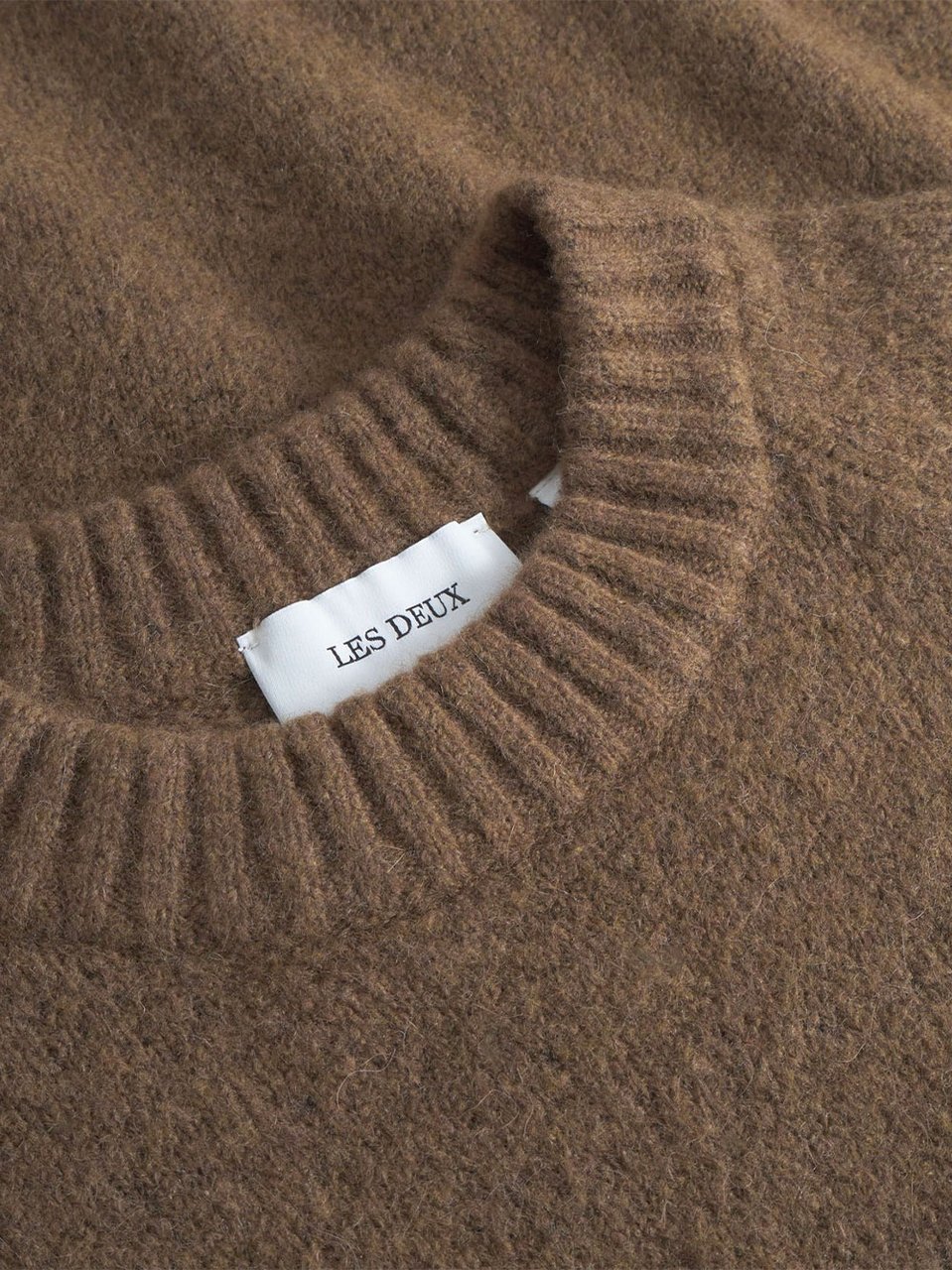 Les Deux gilbert crewneck knit 2 Bruin
