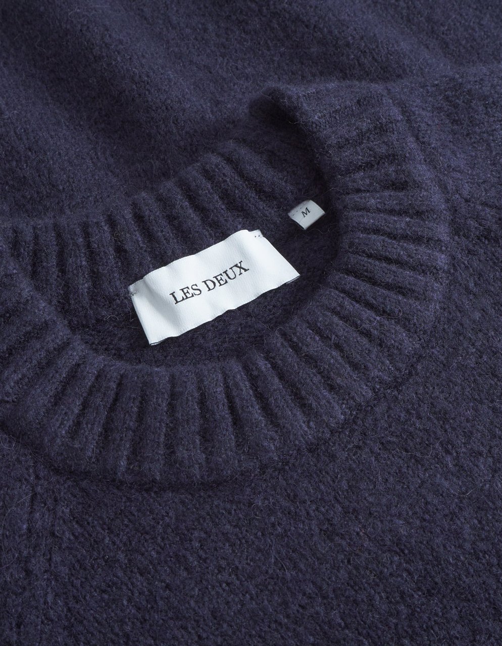 Les Deux gilbert crewneck knit Blauw