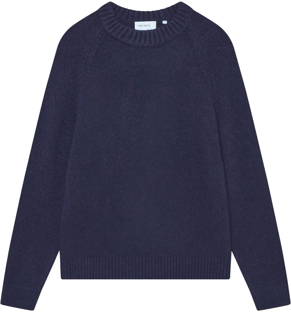 Les Deux gilbert crewneck knit Blauw