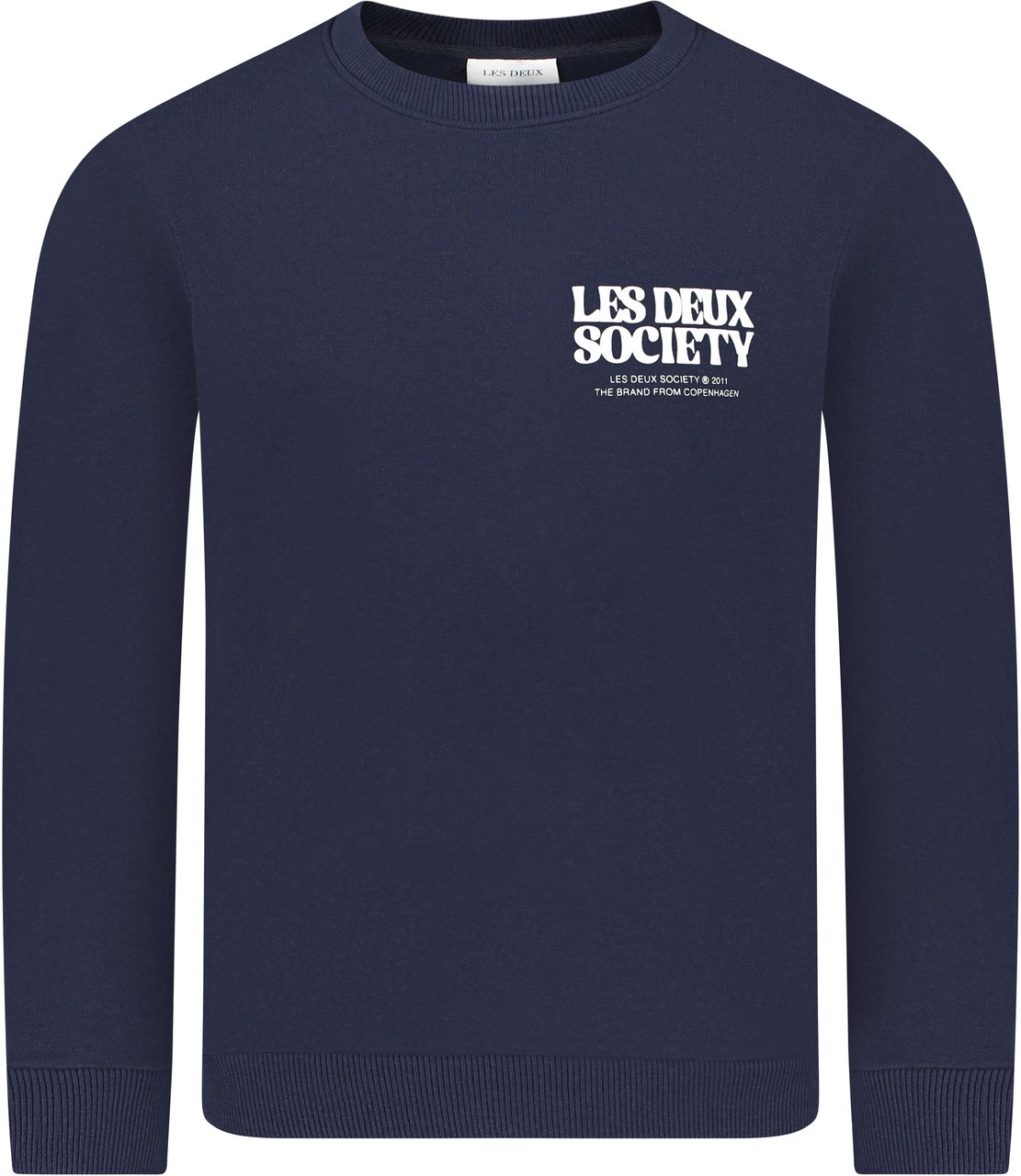 Les Deux Sweater Blauw Blauw