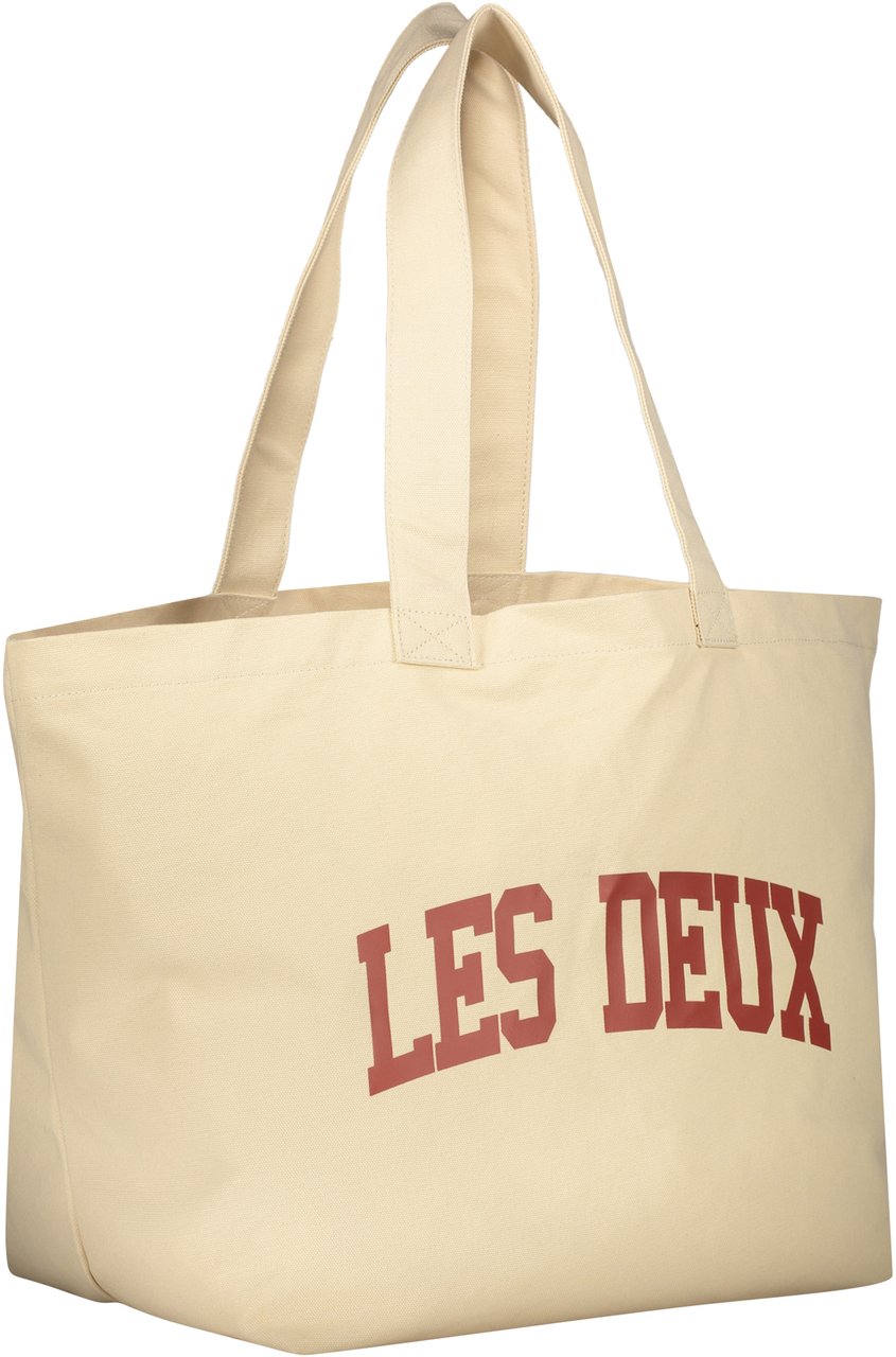 Les Deux Blake tote bag Neutraal