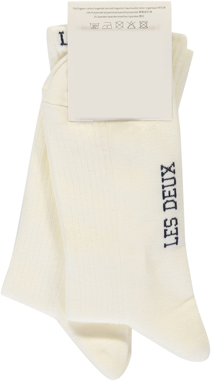 Les Deux Set of two socks Zwart