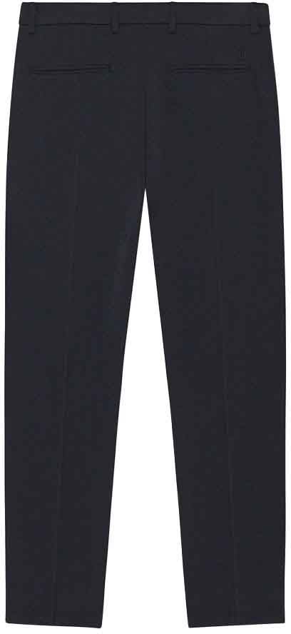 Les Deux les deux como reg suit pants polyester dark navy Blauw