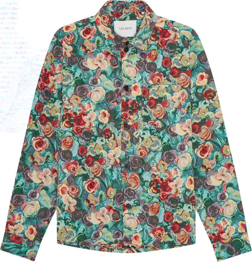 Les Deux les deux surchemise coton polyester multicolore Divers