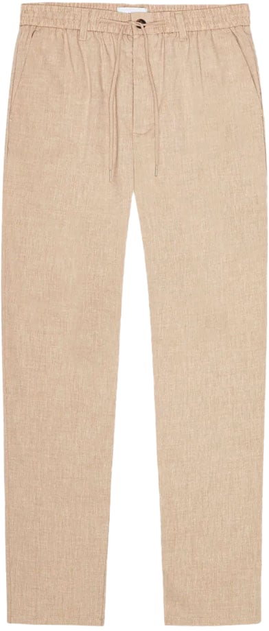 Les Deux pantalon casual beige les deux rayne coupe droit Beige
