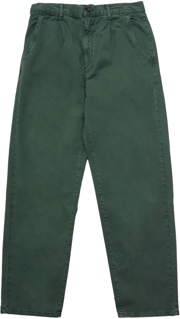 Les Deux Pantalone Romeo Chino Pleated Verde Groen