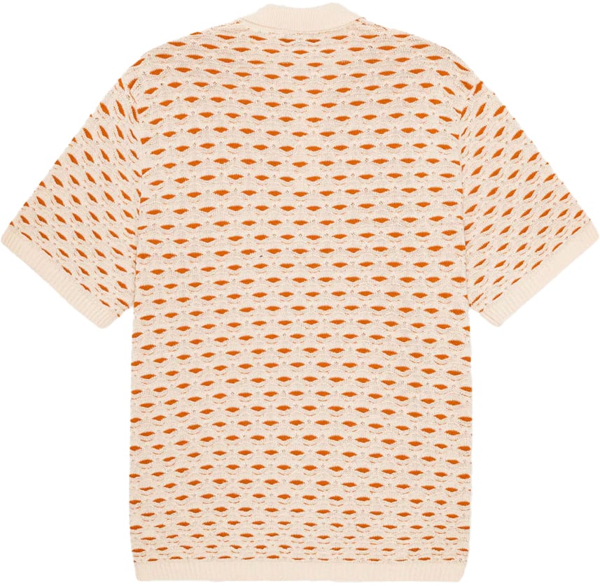 Les Deux polo tricote les deux esmay shell coton eggnog white Beige