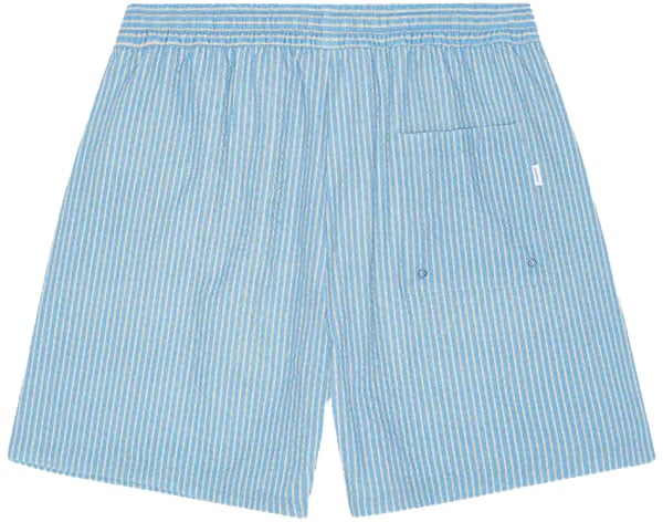 Les Deux short de bain les deux stan seersucker polyester allure Blauw