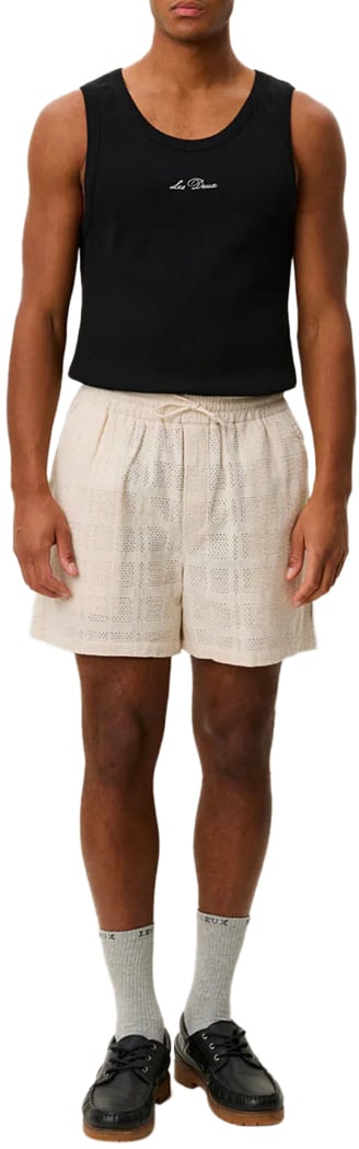 Les Deux short les deux charlie coton ivory Beige