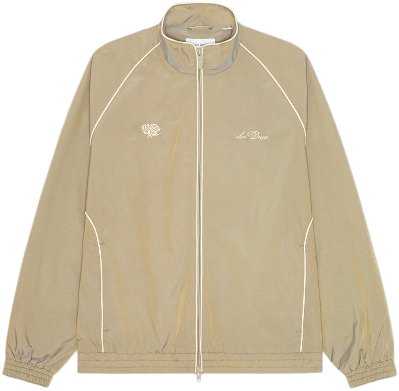 Les Deux Track Jacket Laurel Shiny Sand Divers