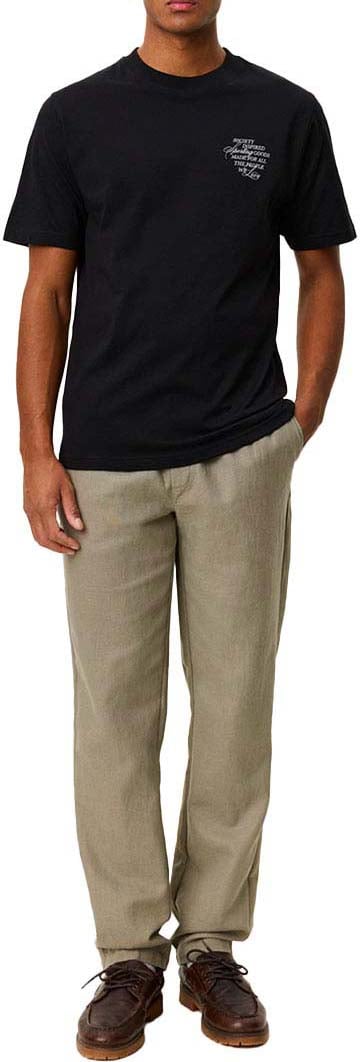 Les Deux t shirt a imprime graphique 6 Zwart