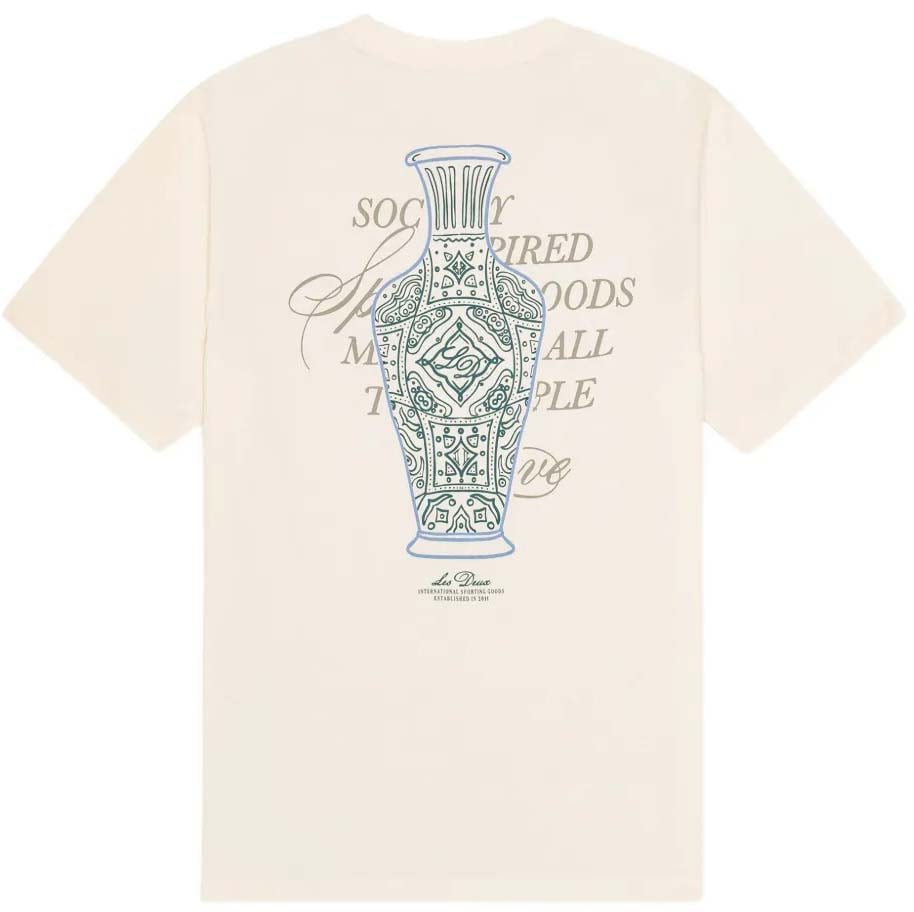 Les Deux t shirt a imprime graphique 7 Beige