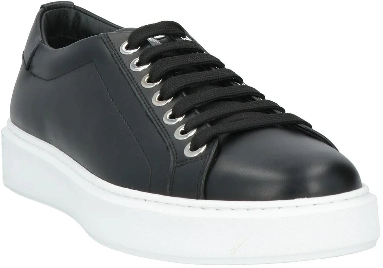 Les Hommes Les Hommes Sneakers Black Man Dierenprint