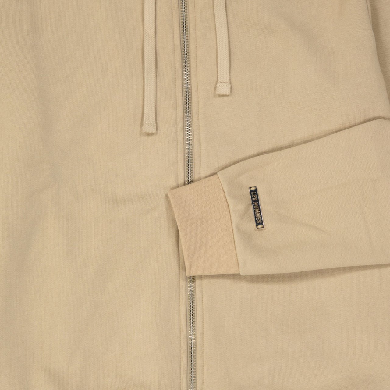 Les Hommes Hooded Sweatshirt Beige