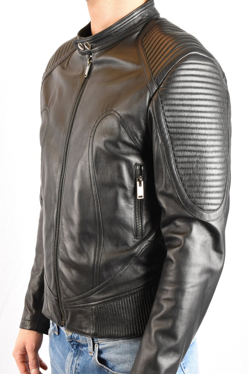 Les Hommes Jackets Black Zwart