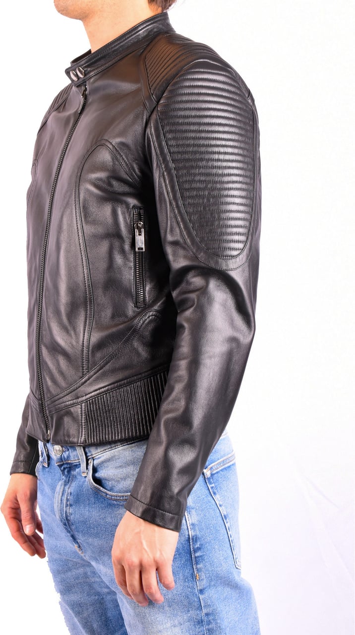 Les Hommes Jackets Black Zwart