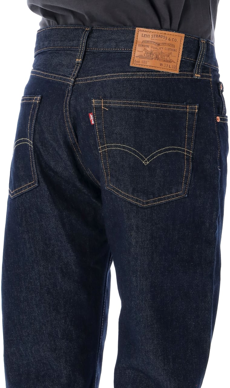 Levi's 555 Relaxed Straight Dk Blue Navy