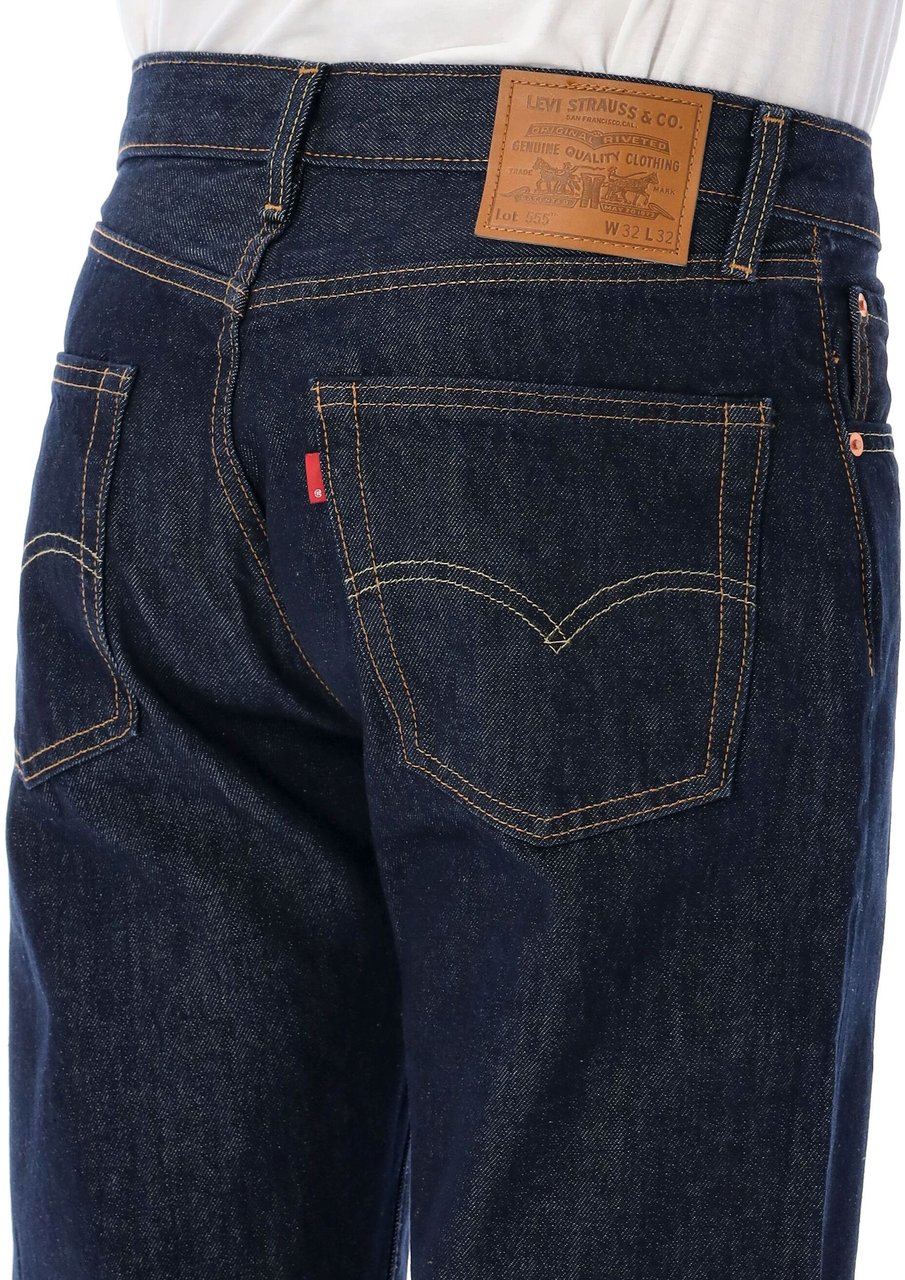 Levi's 555 Relaxed Straight Blue Blauw