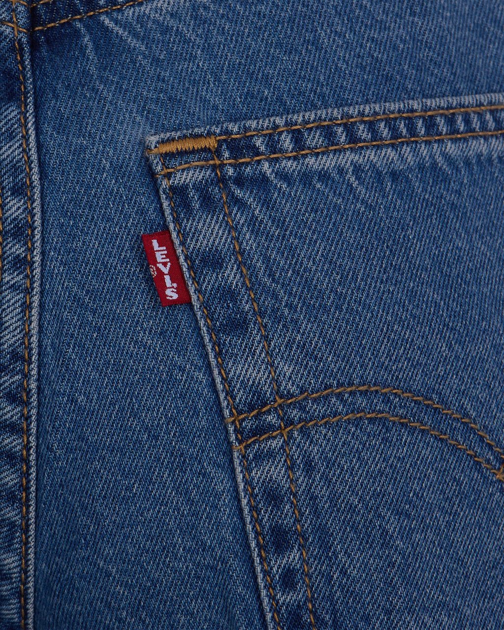 Levi's Shorts Med Indigo Flat Finish Divers