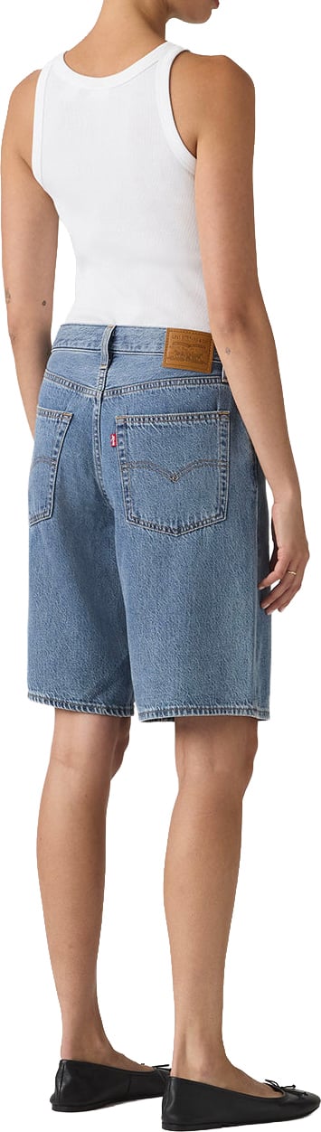 Levi's Shorts Baggy Dad Denim Blu Blauw