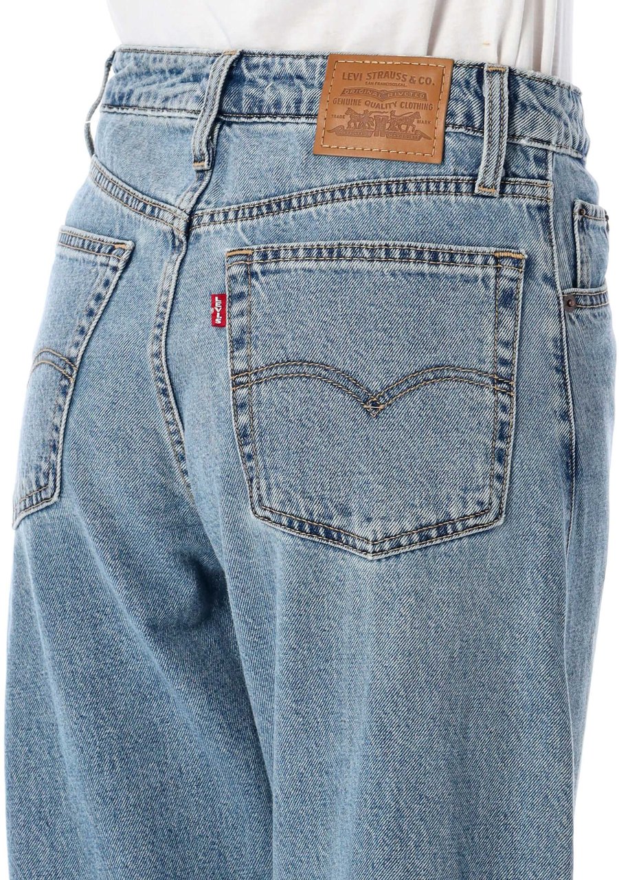 Levi's Baggy Dad Barrel Easy Days Light Blue Blauw