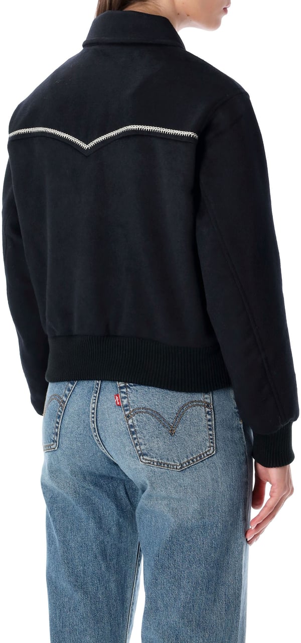 Levi's Lennox Rodeo Jacket Anthracite Nightblack Donkergrijs