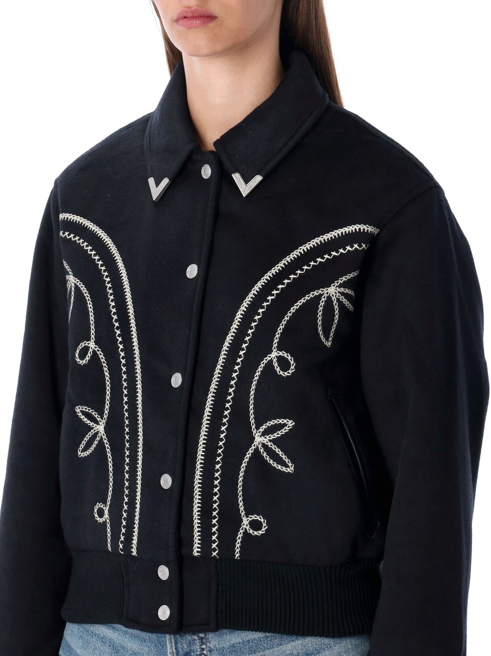 Levi's Lennox Rodeo Jacket Anthracite Nightblack Donkergrijs
