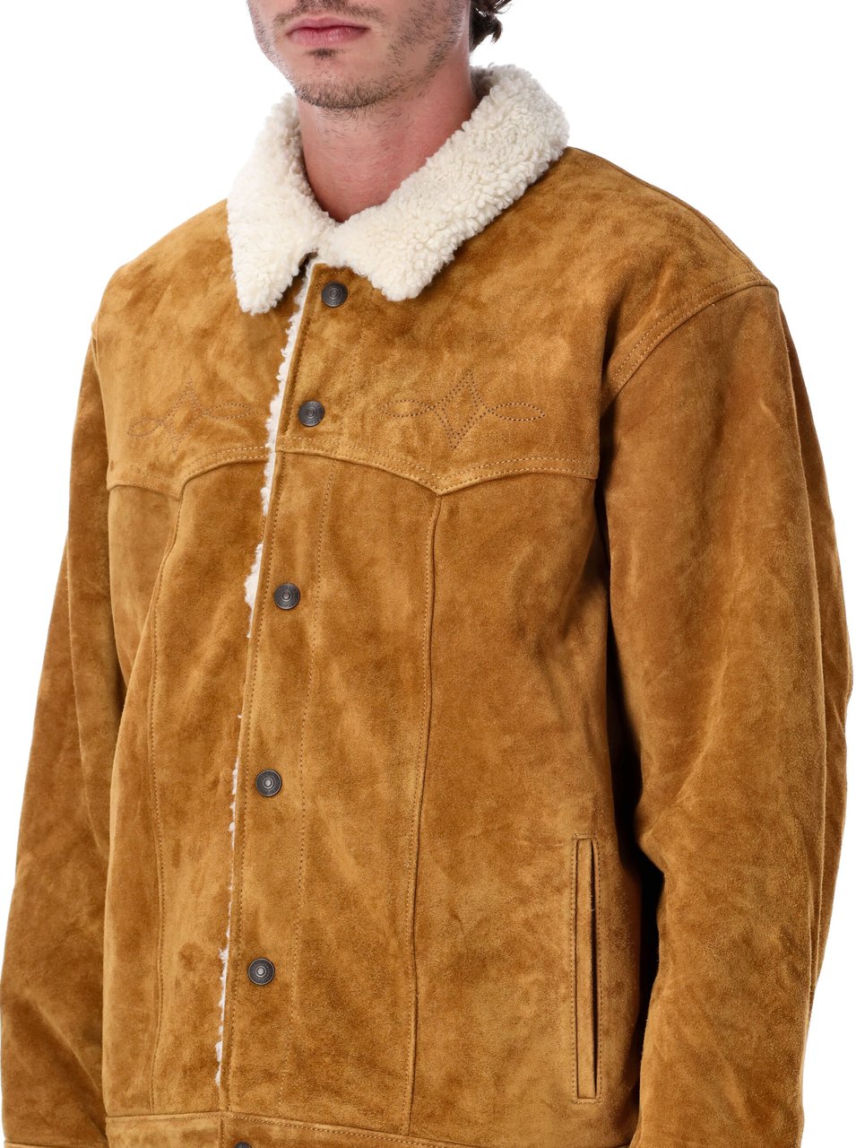 Levi's Western Sherpa Jacket Tobacco Bruin