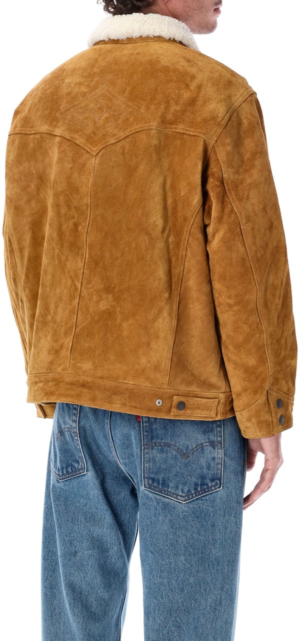 Levi's Western Sherpa Jacket Tobacco Bruin