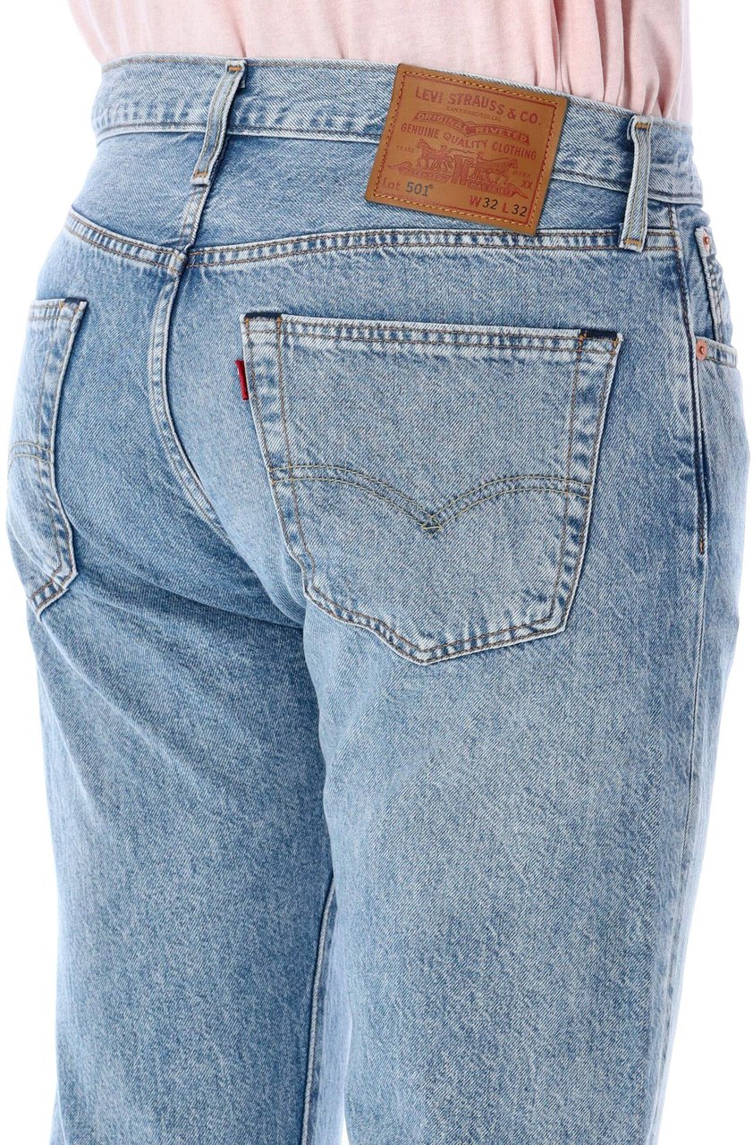 Levi's 501 Light Blue Washed Blauw