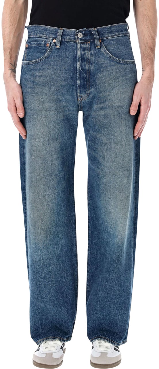 Levi's 501 Loose Med Blue Blauw