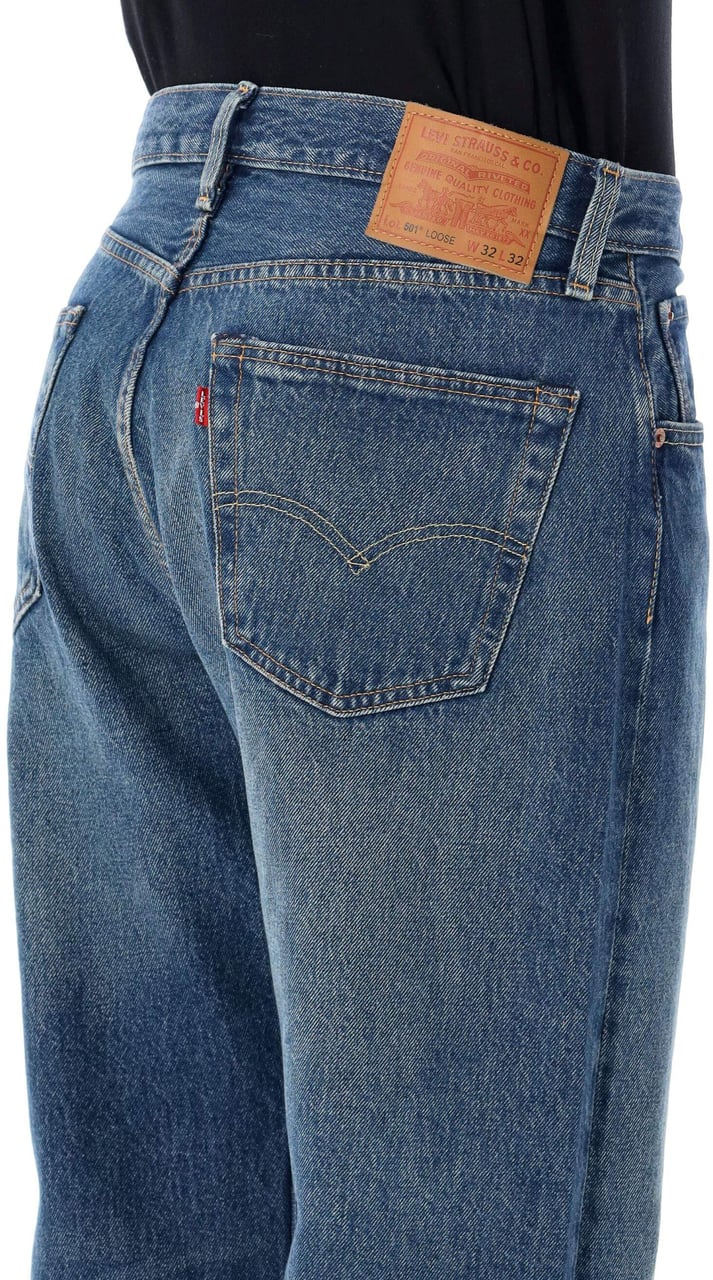 Levi's 501 Loose Med Blue Blauw