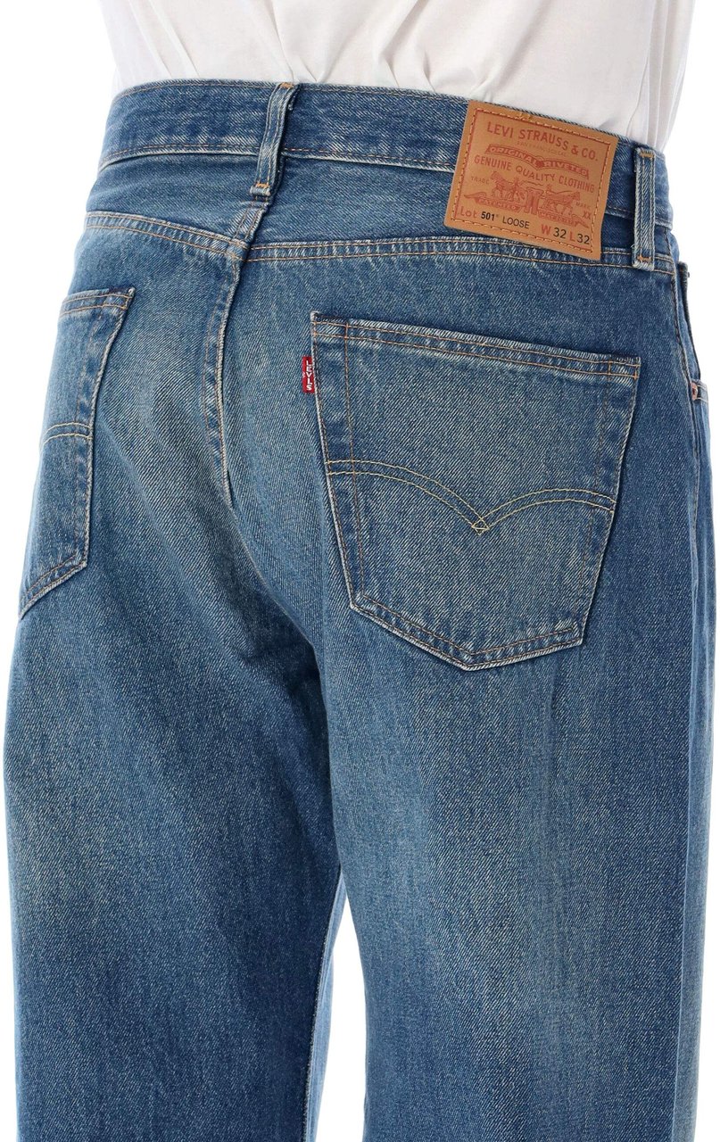 Levi's 501 Loose Med Blue Blauw