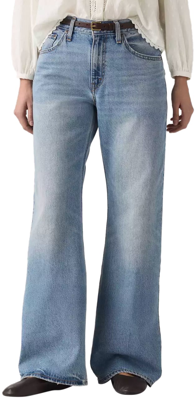 Levi's Jeans Loose Boot Easy Days Med Indigo Divers