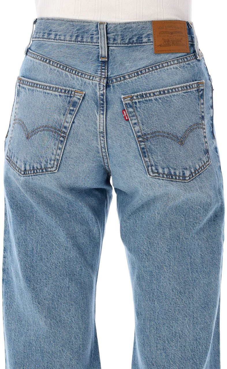 Levi's Loose Boot Blu Blauw