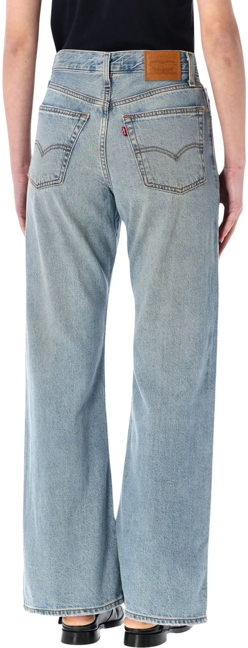 Levi's Loose Boot Off Roading Trucker Dirty Blue Blauw