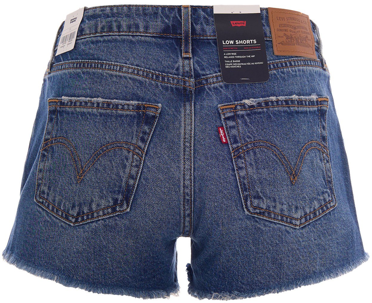 Levi's Shorts Dark Indigo Worn In Navy