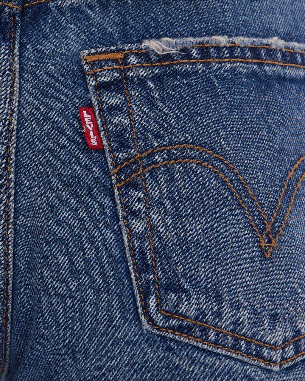 Levi's Shorts Dark Indigo Worn In Navy