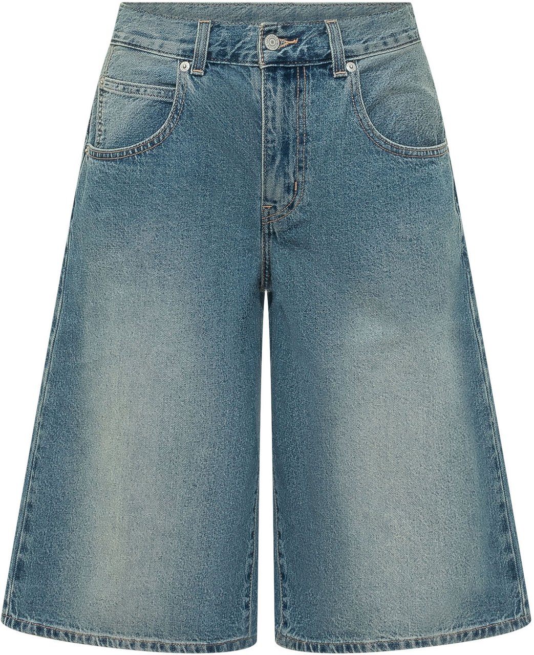 Levi's Jort Super Baggy in Denim Blauw